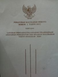 Laporan Pertanggungjawaban Pelaksanaan APBKal 2020